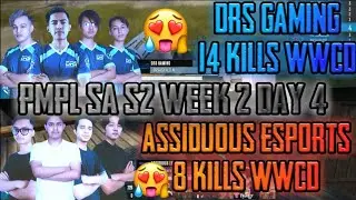 DRS GAMING GETS 14 KILLS WWCD 🤩|| ASSIDUOUS ESPORTS GETS 8 KILLS WWCD 😍|| PUBGM NEPAL - GAURABYT ||