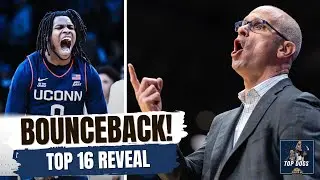 UConn's MASSIVE bounceback win, Dan Hurley LIVE and the Top 16 reveal