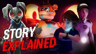 FNAF Security Breach Story Explained : Full Ending Explained Theory in Hindi || Vk Creative