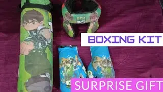 Ben 10 boxing kit ||surprise Gift || #glamgirlkomal #meesho #boxingkit #boytoy #google #youtube