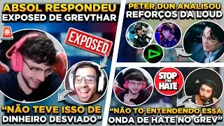 GREVTHAR DEMENTOU ABSOLUT EM LIVE ! PETER DUN OPINA NOVA LOUD ! JUKES ALOPROU GREVTHAR na SUCATA