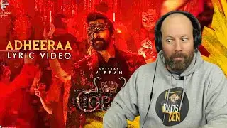 Cobra Adheeraa Lyric Song Reaction | Chiyaan Vikram | A R Rahman | Dads Den