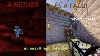 MINECRAFT MOD KALANDOK|A NETHER &Eacute;S A FALU!