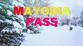 Mayodia Pass Snowfall nature view India @JourneywithHemant