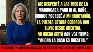 Despert&eacute; encerrada fuera de mi propia casa &mdash; lo que hice despu&eacute;s arruin&oacute; su matrimonio
