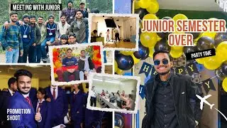 Famous creator Se Meet-up | Junior ke sath Enjoy | Promotion shoot BTS | Last Exam Day 