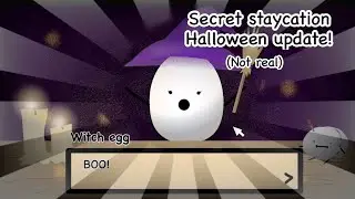 Secret staycation Halloween update | not real