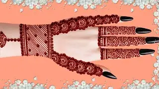 Trending Mehndi Design / Back Hand Mehndi Design / Viral Mehndi /  