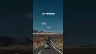 A for ADVENTURE / A de ADVENTURE