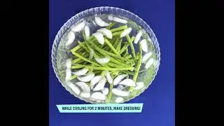 Chilled Asparagus Salad with  Lemon Dijon Vinaigrette