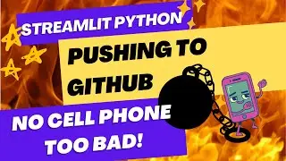 Push Streamlit to Github