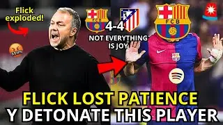 🚨BOMB! NOT EVERYTHING IS JUST JOY! FLICK LOSES PATIENCE AND DETONATES THIS PLAYER AFTER THE MATCH!