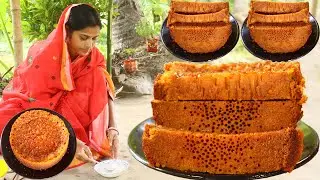 মৌচাক পিঠা দেখতে যে একদম মৌচাকের মতই হয় সেটা সম্পূর্ণ ভিডিওটা দেখলেই বুঝতে পারবে II mouchak pitha II