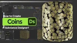 Урок создания монет в Substance Designer