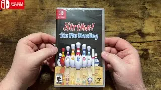 Strike Ten Pin Bowling Nintendo Switch Unboxing