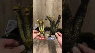 Then or Now? Movie Monster Series- Keizer Ghidorah Sofubi #shorts