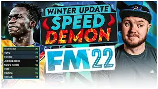Super-Fast Wonderkid Striker in FM22 Winter Update