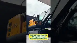 XINYUAN Crawler Excavator B70 Export to Europe good quality #xinyuan #excavator #factory #machinery