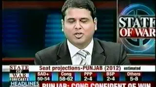 Punjab Elections 2012-Congress Projection