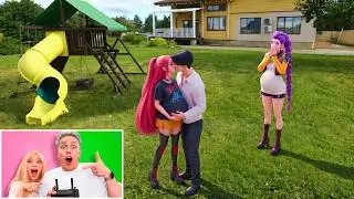 il mio drone ha filmato le CACCIATRICI DI DEMONI K-POP INCINTE nella Vita Reale!
