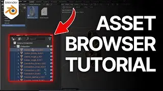 Blender Quick Tip - How to Add Separate Objects to Blender's Asset Browser