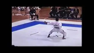 Budo karate - the importance of being able to do both kata (form) and kumite (fighting).