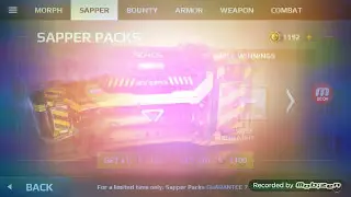 10 Sapper packs opening for kr-15, Shoulder Gun