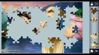 Cute Princess Rapunzel🫅& Flynn Rider❤️ Best Couple🎊🌹🎉💖🪄🎀🧩 @jigsawzone 