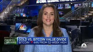 Bitcoin encroaches on gold's 'store of value' status despite recent crypto selloff