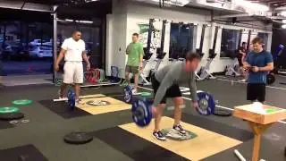 Cory Reamer and Tim Castille battling it out on the CrossFi