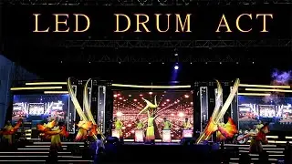 Amazing Drum Act Live Performed by Zenith Dance Troupe