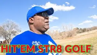 HIT'EM STR8 GOLF COURSE VLOG - SAN PEDRO PAR 3 IN SAN ANTONIO, TX