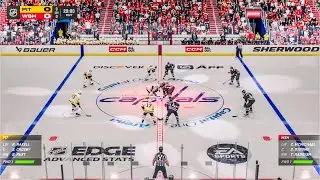 Washington Capitals vs Pittsburgh Penguins 1/18/2025 NHL 25 Gameplay