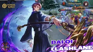 Bai Qi Clashlane Gameplay/Honor Of Kings/ Too Tanky (@idlehands1571 )