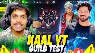 Ultimate Guild Test Prank On BIG YOUTUBER  🤯 Yeh क्या होगया || 1 VS 4 👿 GARENA FREE FIRE
