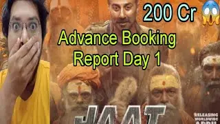 JAAT ADVANCE BOOKING REPORT DAY 1 | JAAT DAY 1 COLLECTION | JAAT BOX OFFICE PREDICTION | SUNNY DEOL