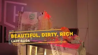 Beautiful, Dirty, Rich - Lady Gaga ☆ AERIAL HOOP DANCE, Hoop Flow