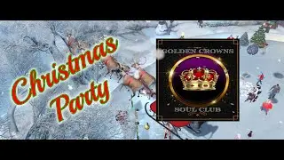 Golden Crowns - Christmas Party - Secondlife Metaverse