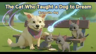 The Cat Who Taught a Dog to Dream 🐾 | Heart-Touching Animal Story That Will Melt Your Heart #dogcat