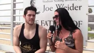 Traci Lynn Cowan with Bryan Ortiz at Muscle Beach. Part 2