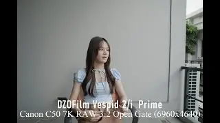 Canon C50 7K RAW Open Gate + Vespid 2 Prime  in 4K HDR10+