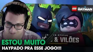 REACT: NOVO TRAILER DO LEGO BATMAN O LEGADO DO CAVALEIRO DAS TREVAS!!!