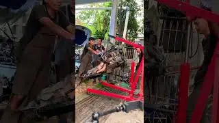 ASMR ENGINE SWAP #mfgaw #wirewizard #engineswap #bmw #bmwlsswap #honda #toyota