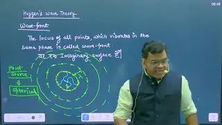 Wave Optics Lecture 02 ENGLISH | Huygens Principle & Wavefront | AG Sir | NEET 2026 Physics
