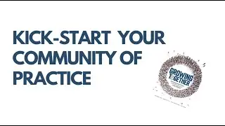 Author Panel: Kick-Start Your Own Community of Practice