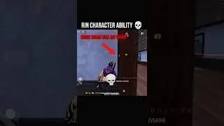 RIN CHARACTER ABILITY 💀🥶 FREE FIRE NEW RIN CHARACTER ABILITY TEST #ffa2bgaming