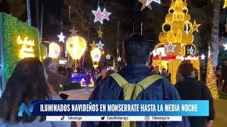 Iluminados del parque esperanza en MONSERRATE hasta la media noche - Noticias Teleamiga