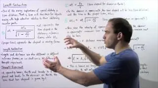 Length Contraction and Special Relativity