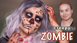 ZOMBIE MAKEUP TUTORIAL HALLOWEEN | Maryam Maquillage