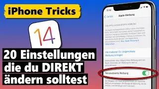 iOS 14 - Diese Einstellungen solltest du DIREKT ändern!